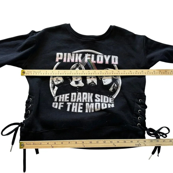 PINK FLOYD Junior Sweatshirt with Laces on Sides size Medium - Picture 10 of 11